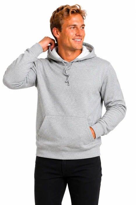 GREY MENS HOODIE