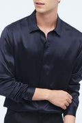 Classic Long Sleeve Silk Shirt