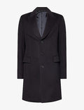 Single-Breasted Wool Overcoat