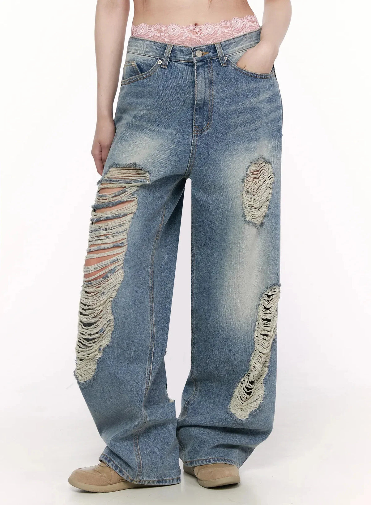 Ripped Baggy Jeans